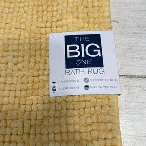 Bath rug  - “Butter Yellow” Brand new